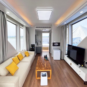 Yate flotante de Casa de pesca de aluminio de lujo, Jet <span class=keywords><strong>Boat</strong></span> de 4m con motor fuera de borda, Material de casco EVA - Product Image 4