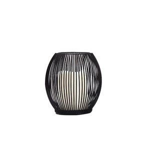 Handmade Modern Home Decor Metal Candlestick Holder <b>Lantern</b> Jar <b>Set</b> Iron and Aluminium Tabletop for Weddings - Product Image 1