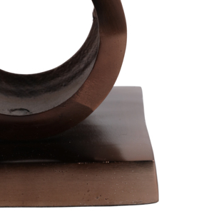 Tavolino Moderno in Legno Pietrificato, Piccolo Tavolo Laterale per Comodino e Arredamento Decorativo per Soggiorno - Product Image 6
