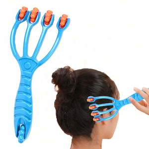 Masseur de cuir chevelu à quatre griffes portable avec rouleau pour le lifting du visage, <span class=keywords><strong>massage</strong></span> <span class=keywords><strong>complet</strong></span> du corps, <span class=keywords><strong>massage</strong></span> du cuir chevelu et de la tête - Product Image 1