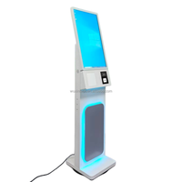 Kiosque de paiement par carte tactile tout-en-un avec support SDK, éclairage LED, système d'exploitation Android/Windows pour kiosque en libre-service