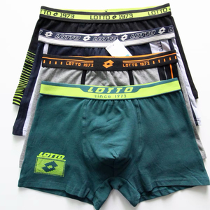 <strong>Mens</strong> <strong>Boxer</strong> Briefs Mid-Rise ODM Cotton Breathable Printed Underwear Wholesale Bottoms <strong>Clearance</strong> Sale - Product Image 1