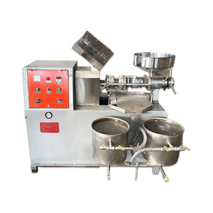 Máquina de Extracción de Aceite por Presión en Frío para Sésamo, Almendras y Neem, Prensa de Aceite Eléctrica Comercial Pequeña de Alta Calidad en Acero - Product Image 1