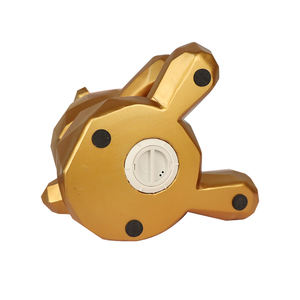 Creativo geometrico piccolo orso serbatoio di stoccaggio in metallo vassoio resina animale statua per la decorazione della casa e lo stoccaggio figura animale - Product Image 4