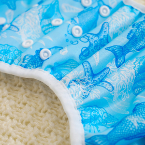 Pañal de Natación para Bebé Personalizado con MOQ Bajo, Microfibra Anti-Fugas, Suave, Transpirable, Impermeable, Estampado, para Bebés de 3-15 kg - Product Image 3