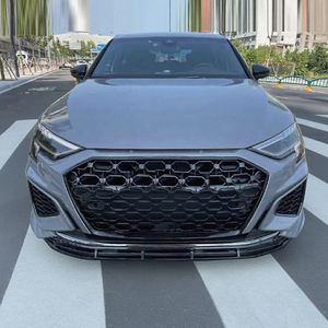 กรอบกันชนหน้าสีดำ ABS คุณภาพสูงแบบรังผึ้ง สำหรับ Audi A3 8Y S3/RS3 ปี 2020-2024 รุ่นใหม่ PNB |   ติดตั้งง่าย รับประกัน 3 เดือน - Product Image 4