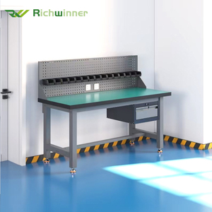 Mesa <span class=keywords><strong>de</strong></span> <span class=keywords><strong>Trabajo</strong></span> Robusta con Certificación ESD para Fabricación en Cuarto Limpio con Superficie Lisa y Estándar <span class=keywords><strong>de</strong></span> Control Estático Estricto - Product Image 5