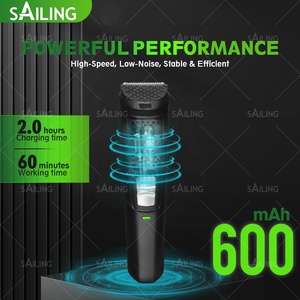 ST3-1007-1 SAILING Kit de Aseo 3 <span class=keywords><strong>en</strong></span> 1: Cortapelos, Recortador de Barba y Nariz/Auriculares, 8000 RPM, 6 Peines Guía, Set de Viaje Inalámbrico de 600 mAh - Product Image 3