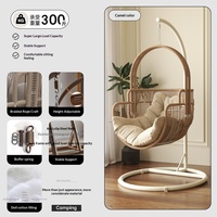 Fauteuil suspendu de loisirs pour intérieur et extérieur, balcon, cour, terrasse, type hamac à bascule