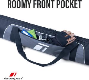 Sac de ski personnalisé tendance, voyage en avion, rembourré, imperméable et entièrement rembourré, sac de ski pour le transport en avion jusqu'à 175 cm - Product Image 3