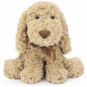 Peluche di Cane Barboncino Dorato all'Ingrosso, Giocattolo Morbido Imbottito Realistico, Cucciolo Personalizzato - Product Image 1