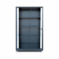 Fournisseur d'usine Porte à enroulement métallique Armoire de classement en acier pour bureau Armoire tambour Serrure à clé pour chambre à coucher École Gymnase