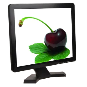 17 inch LCD Monitor 4:3 with VGA HDMIed Input 17" LCD Computer PC Monitor