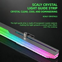 Support de carte graphique ARGB 5V réglable avec éclairage RVB adressable pour boîtier PC anti-affaissement