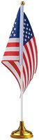 Drapeau de Table personnalisé, Mini drapeaux de bureau avec Base de support, pour décorer la maison et le bureau