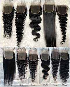 ผมแท้ 100% แบบเรมี่ ไม่ผ่านการแปรรูป จัดเรียงเส้นผมตามธรรมชาติ  แบบ HD 13x4 13x6 4x4  พร้อมเชือกผูกแบบใส  ราคาขายส่ง - Product Image 3