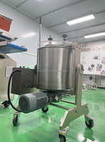 10L 25L 60L 100L pâte faire moudre mélange Ganash fusion réservoir de stockage petite pierre broyeur chocolat mélangeur Melanger Machine