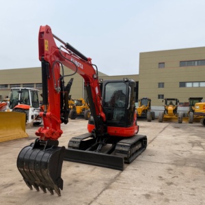 รถขุดขนาดเล็ก KUBOTA U55-4 สภาพเดิมจากโรงงาน อะไหล่หาได้ง่าย ค่าบำรุงรักษาต่ำ ไม่มีการรั่วไหลของน้ำมัน มีสินค้าในสต็อก - Product Image 5