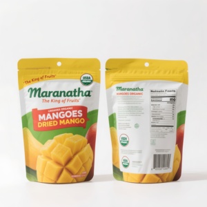 Rõ ràng cửa sổ thực phẩm lưu trữ túi đứng lên túi nhiệt con dấu tùy chỉnh cho Cookie hạt nhỏ kinh doanh bán buôn trong suốt - Product Image 5