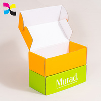 Mailer Box Herstellung umwelt freundliche farbige Wellpappe schachteln mit individuellem Logo gedruckt