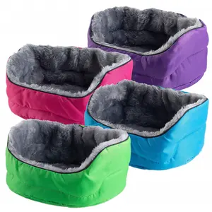Unique Design E Cup Bed for Small Animals Utra Soft Fleece Warm Cage Cave luxury pet bed for Guinea Pigs Rats Chinchillas