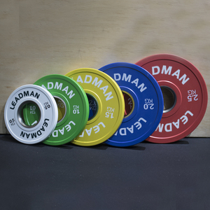 Juego <span class=keywords><strong>de</strong></span> Discos <span class=keywords><strong>de</strong></span> Peso Fraccionarios <span class=keywords><strong>de</strong></span> Goma para Gimnasio y Fitness - Product Image 3