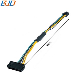 <span class=keywords><strong>สาย</strong></span>อะแดปเตอร์<span class=keywords><strong>แปลง</strong></span>ไฟเมนบอร์ด ATX <span class=keywords><strong>24</strong></span> พิน ตัวเมีย เป็น <span class=keywords><strong>8</strong></span> พิน ตัวผู้ ความยาว 30 ซม. สำหรับ DELL 3020 3046 3620 7020 9020 T1700 และเซิร์ฟเวอร์ - Product Image 5