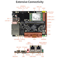 Placa Base de Visión Artificial de Alto Rendimiento Firefly AIO-1126JD4 Core-1126-JD4 con Procesador Rockchip RV1126 de Cuatro Núcleos ARM Cortex-A55