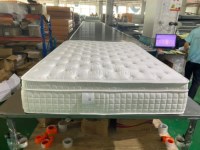 Matelas hybride de luxe à ressorts ensachés miniatures, taille King Queen, matelas double à ressorts ensachés pour hôtel