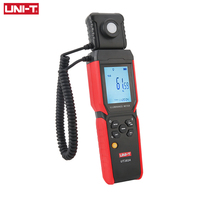 Medidor de Luz Digital UNI-T UT382A, Fotómetro de 400000 Lx, Almacenamiento de Datos de 999 Lecturas, Medidor de Lux con Bluetooth, Instrumento de Medición de Iluminancia