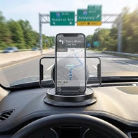 Pengisi Daya Mobil Nirkabel 15W |   Penjepit Pengunci Otomatis Sensor Cerdas |   360 °   Dudukan Dasbor Mini yang Dapat Diputar |   A9S Penyangga Ponsel Lipat yang Dapat Digunakan Kembali