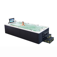 Kolam Renang Modern / Bak Mandi Whirlpool Luar Ruangan Asia / Bak Spa Mandi Air Panas Eropa