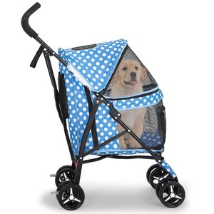 Carrito Plegable para Perros de 4 Ruedas, Personalizado, para Perros Grandes, Medianos y Pequeños, Carrito de Viaje Plegable para Mascotas - Product Image 3