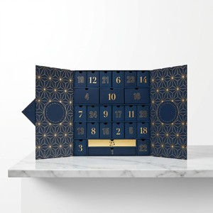 Calendrier de l'Avent personnalisé en carton rigide fait main, 24 jours, pour parfums, réutilisable, grand coffret cadeau magnétique pour emballage - Product Image 4
