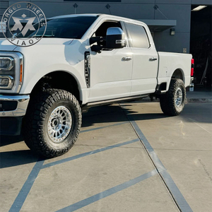 Jantes Beadlock tout-terrain forgées sur mesure Viaol 8x170 8x165.1 17x9J 18x9J/10J compatibles avec Ram 2500 <span class=keywords><strong>Hummer</strong></span> H2 Ford F-<span class=keywords><strong>250</strong></span>/350 Super Duty - Product Image 5