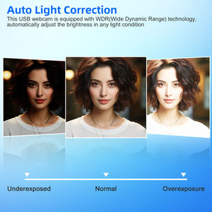 Cámara Web 4K con Enfoque Automático por IA, Amplio Rango Dinámico, Micrófonos Duales, Conexión USB Plug & Play, para Videoconferencias, Transmisión en Vivo, <span class=keywords><strong>Trabajo</strong></span> Remoto - Product Image 6