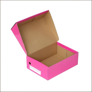 Custom <b>Red</b> Rigid Paper <b>Box</b> Rectangle Corrugated Board Gift Craft Packaging - Product Image 2