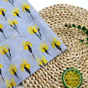 Nouvel arrivage de popeline de coton peigné à impression numérique de petit motif floral populaire pour enfants vêtements pour enfants - Product Image 6