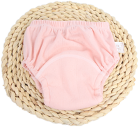 Wasserdichte Bedruckte Stoff-Trainingsunterhose für Babys Waschbare Wiederverwendbare Baumwollwindel mit Auslaufschutz