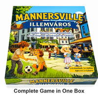 Service de production de jeux de société personnalisés haut de gamme avec papier mat pour le plaisir familial et les fêtes