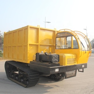 Truk Dumper Mini 8 Ton Karet, Truk Dumper Mini Crawler Kecil dengan Hidrolik Buatan Pabrik - Product Image 4