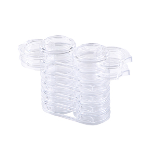 Boîte de rangement vide pour nail art à 6 couches et 12 compartiments, conteneur de paillettes cosmétiques DIY, organisateur de manucure pour salon, support d'accessoires et outils - Product Image 4