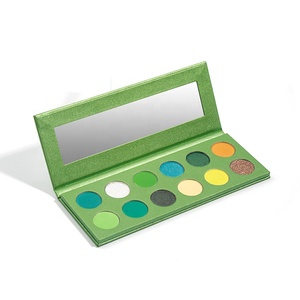 Crea il tuo marchio ombretto trucco fai da te 12 colori tavolozza di ombretti personalizzata <span class=keywords><strong>verde</strong></span> professionale - Product Image 3