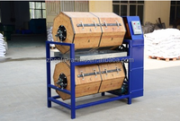 Machine à baril en bois pour l'ébavurage et le polissage de la surface des montures de lunettes