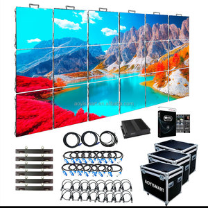 Có thể gập lại cho thuê dẫn hệ thống tường <span class=keywords><strong>video</strong></span> cho các buổi hòa nhạc, đám cưới, và phông nền sân khấu - Product Image 2