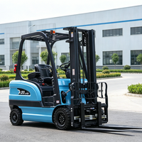 Chariot élévateur électrique 2 tonnes pour l'industrie alimentaire, pharmaceutique, entrepôt à chaîne du froid, options d'accessoires en acier inoxydable, CE ISO