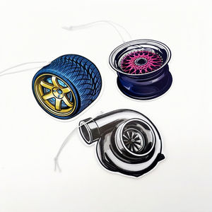 Starker und lang anhaltender Duft Letzte 17-23 Tage Hängender Duft für Auto oder Home Custom Logo Design Hängendes Papier Auto Lufter frischer - Product Image 6