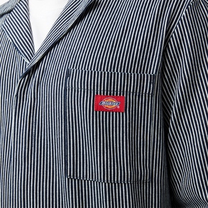 Overol de Trabajo para Hombre, Uniforme de Trabajo, Diseño de Rayas Hickory, OEM - Product Image 5