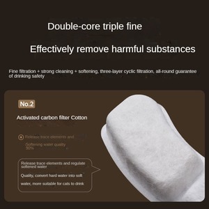 पालतू जानवरों की आपूर्ति बड़ी क्षमता वाला स्वचालित जल डिस्पेंसर स्मार्ट कुत्ता बिल्ली पीने का पानी फ़िल्टर फाउंटेन पालतू स्मार्ट वॉटर फाउंटेन म्यूट - Product Image 5