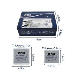 Loseiltin Chuyên Nghiệp 18Pcs Kneadable Tẩy Cao Su Mềm Nghệ Thuật Tẩy Với Hộp Cho Sơn Văn Phòng Phẩm - Product Image 5